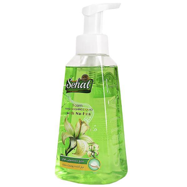 مایع دستشویی فومی صحت مدل Green مقدار 500 گرم، Sehat Green Foaming Washing Liquid 500g
