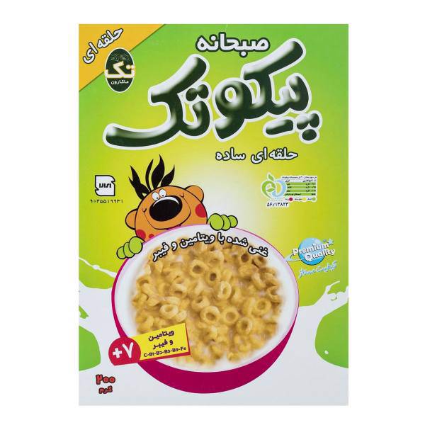 پیکوتک حلقه ای ساده تک ماکارون مقدار 200 گرم، Tak Makaron Simple Ring Pico Tak 200gr
