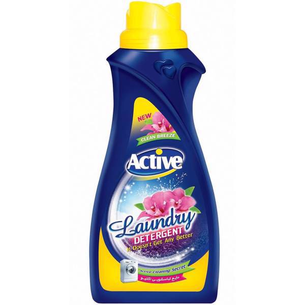 مایع لباسشویی زرد اکتیو 1000 میلی لیتر، Active Laundry Detergent Yellow 1000ml