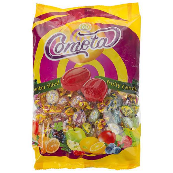 آبنبات میوه ای مغزدار فرمند مقدار 450 گرم، Farmand Fruity Center Filled Candies 450gr