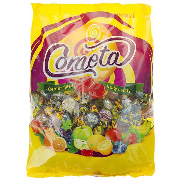 آبنبات میوه ای مغزدار فرمند مقدار 820 گرم، Farmand Fruity Center Filled Candies 820gr