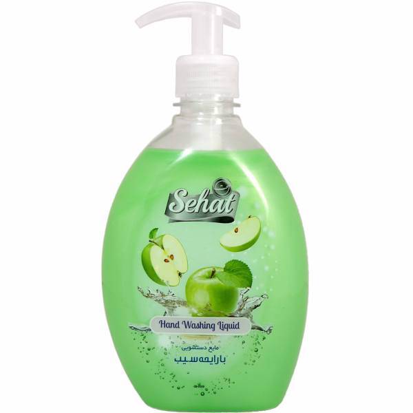 مایع دستشویی صدفی صحت مدل Apple مقدار 500 گرم، Sehat Apple Handwashing Liquid 500g