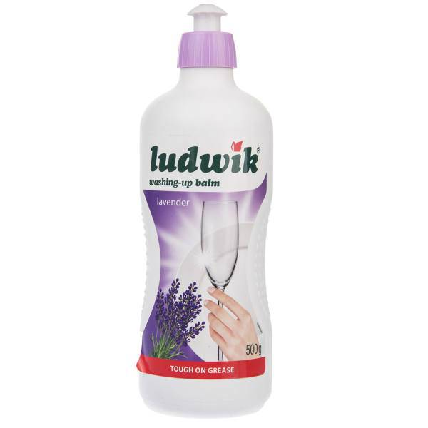 مایع ظرفشویی لودویک مدل Lavender مقدار 500 گرم، Ludwik Lavender Dishwashing Liquid 500g