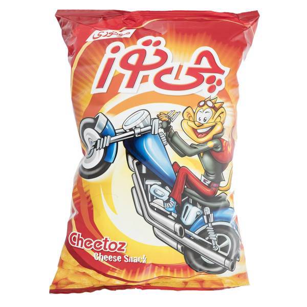 اسنک موتوری پنیری چی توز مقدار 110 گرم، Cheetoz Mototcycle Cheese Snacks 110gr