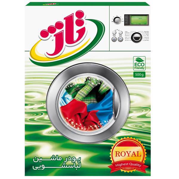 پودر ماشین لباسشویی تاژ مدل Royal Washing Machine بسته 500 گرمی، Tage Royal Washing Machine Powder 500g