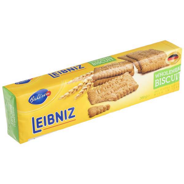 بیسکوییت سبوس دار بالزن سری لایبینز مقدار 200 گرم، Bahlsen Leibniz Bran Biscuit 200gr