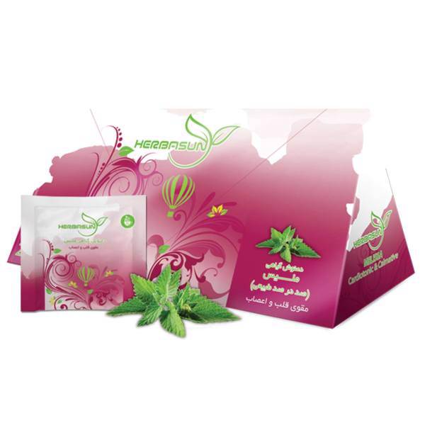 دمنوش گیاهی هرباسان مدل ملیس بسته 20 عددی، Herbasun Melissa Herbal Tea Pack of 20