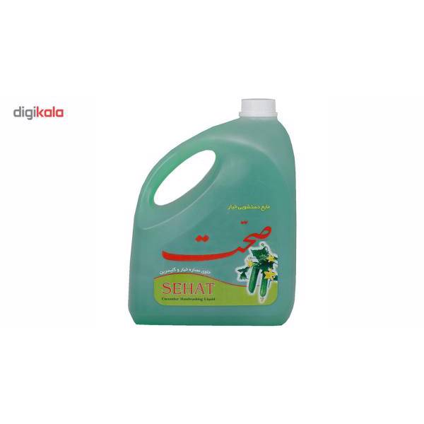 مایع دستشویی صحت مدل Cucumber مقدار 4000 گرم، Sehat Cucumber Handwashing Liquid 4000g