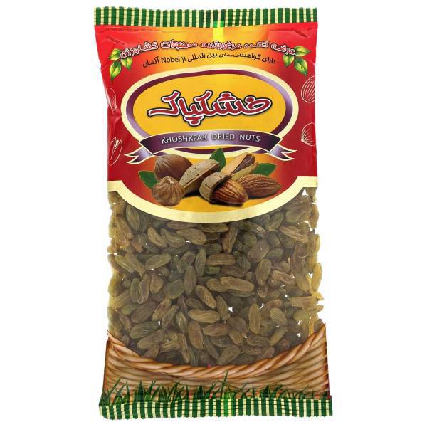 کشمش سبز خشکپاک مقدار 450 گرم، Khoshkpak Green Raisin 450gr