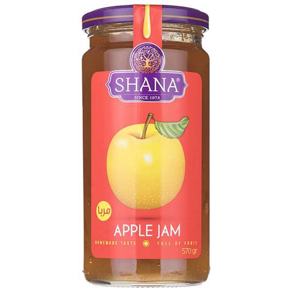 مربا سیب شانا مقدار 570 گرم، Shana Apple Jam 570g