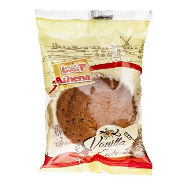 کیک وانیلی آشنا مقدار 50 گرم، Ashena Vanilla Cake 50gr