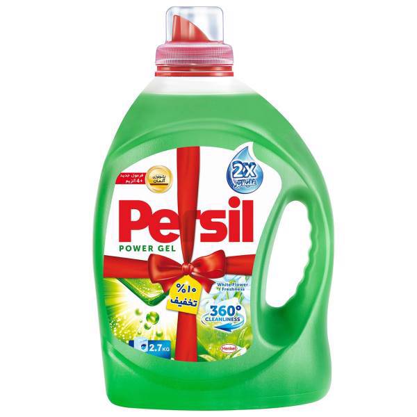 مایع ماشین لباسشویی پرسیل مدل 360Degree Cleanliness مقدار 2.7 کیلوگرم، Persil 360 Degree Cleanliness Washing Machine Power Gel 2.7kg