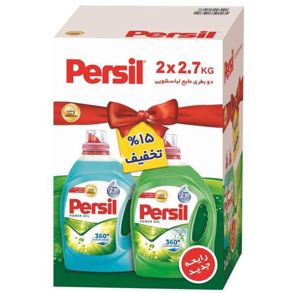 پک مایع لباسشویی پرسیل سری 360Degree Cleanliness بسته 2 عددی، Persil 360Degree Cleanliness Clothes Washing Mashin Liquid Pack Of 2