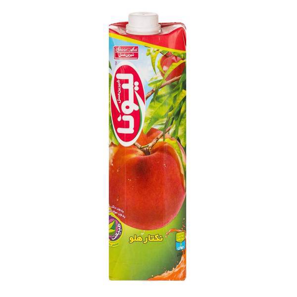 نکتار هلو لیونا حجم 1 لیتر، Liona Peach Nectar 1lit