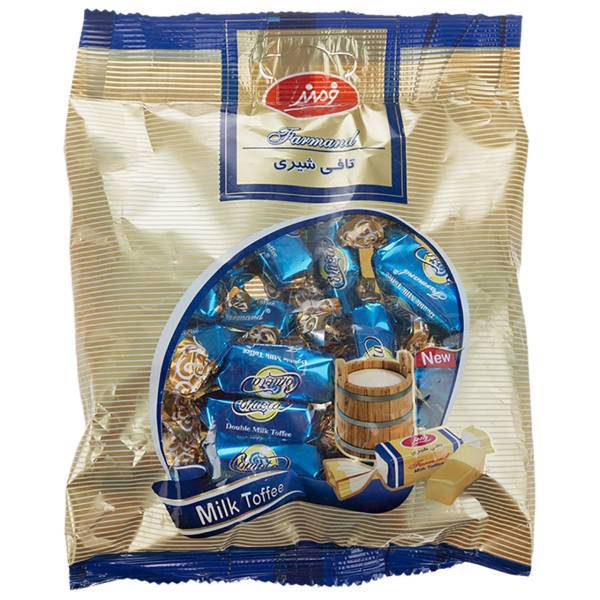 تافی شیری فرمند مقدار 160 گرم، Farmand Milky Toffees 160gr