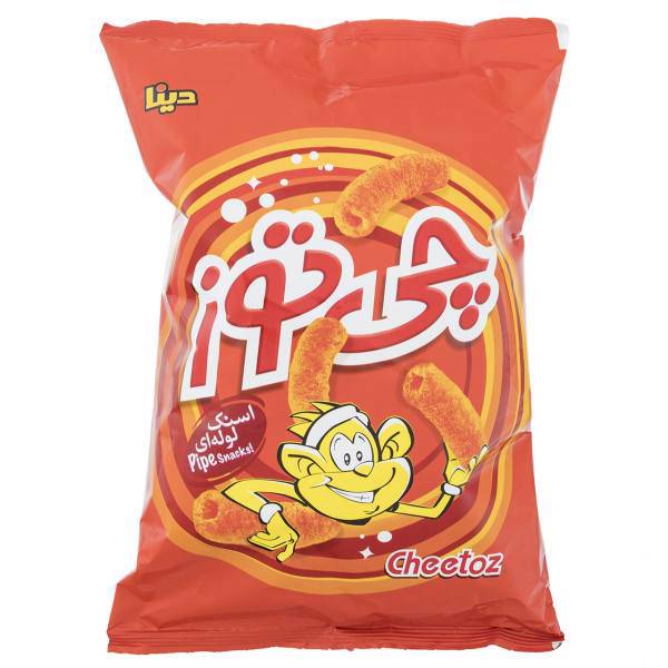 اسنک لوله ای چی توز مقدار 130 گرم، Cheetoz Pipe Snacks 130gr