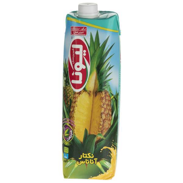 نکتار آناناس لیونا حجم 1 لیتر، Liona Pineapple Nectar 1lit