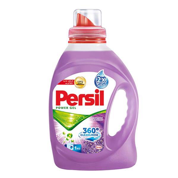 مایع ماشین لباسشویی پرسیل مدل 360 Cleanliness مقدار 1 کیلوگرم، Persil 360 Cleanliness Washing Machine Power Gel 1 KG