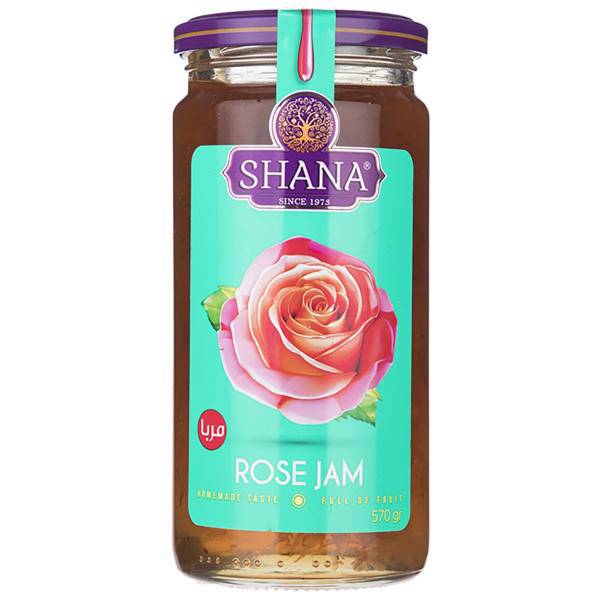 مربا گل سرخ شانا مقدار 570 گرم، Shana Rose Jam 570g