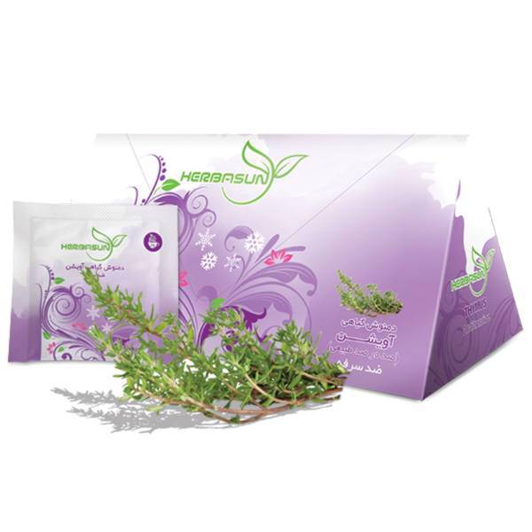 دمنوش گیاهی هرباسان مدل آویشن بسته 20 عددی، Herbasun Thymes Herbal Tea Pack of 20