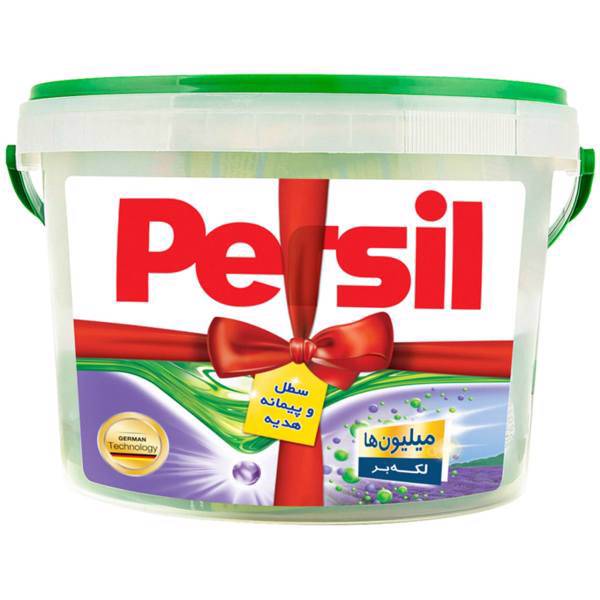 پودر ماشین لباسشویی پرسیل مدل Lavender سطل 4 کیلوگرمی، Persil Lavender Washing Machine Powder 4Kg