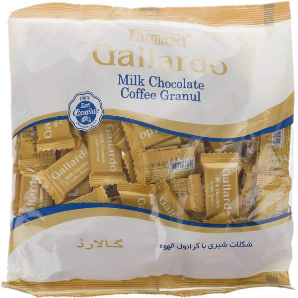 شکلات شیری با گرانول قهوه فرمند مقدار 330 گرم، Farmand Milk Chocolate With Coffee Granules 330gr