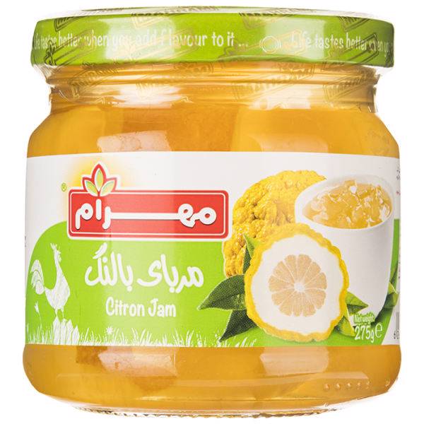 مربا بالنگ مهرام مقدار 275 گرم، Mahram Citron Jam 275gr