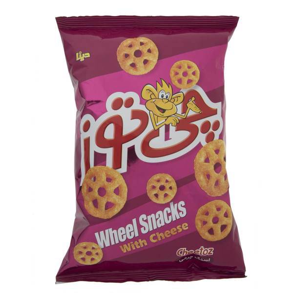 اسنک چرخی چی توز مقدار 125 گرم، Cheetoz Wheel Snacks 125 gr