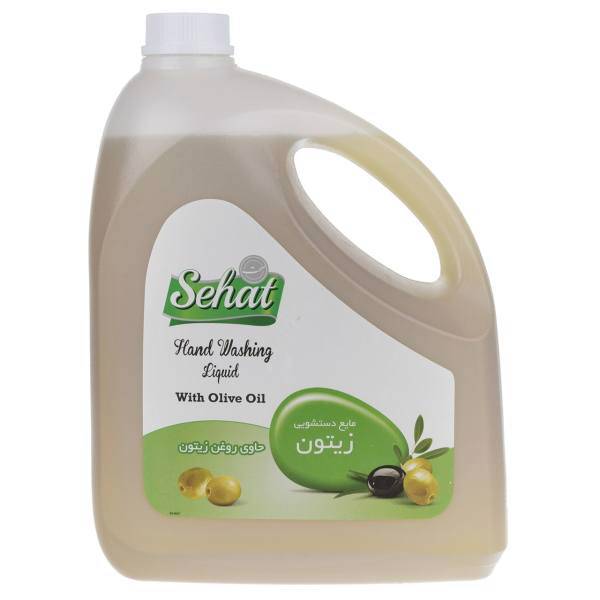 مایع دستشویی صحت مدل Olive مقدار 4000 گرم، Sehat Olive Handwashing Liquid 4000g