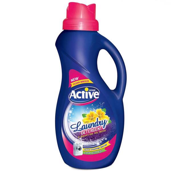 مایع لباسشویی سرخابی اکتیو 1500 میلی لیتر، Active Laundry Detergent Rouged 1500ml