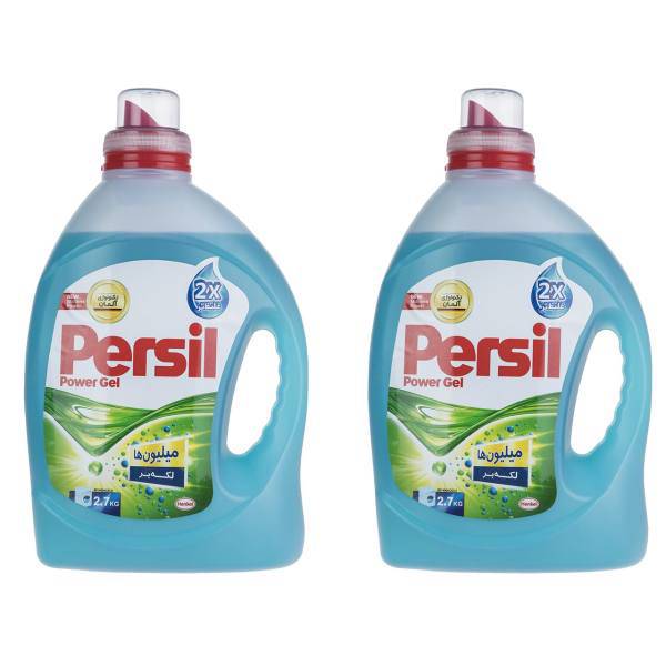 پک مایع ماشین لباسشویی پرسیل مدل Millions حجم 2.7 لیتر بسته دو عددی، Persil Millions Washing Liquid 2.7 Liter Pack Of 2