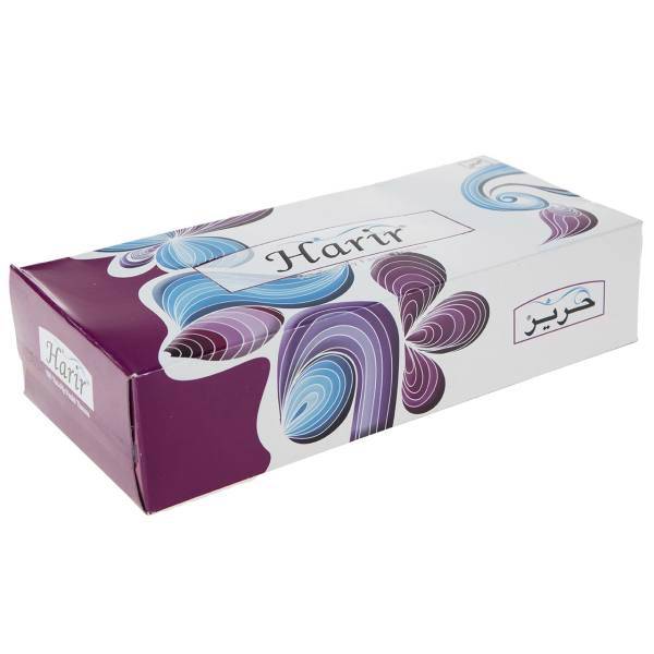 دستمال کاغذی 100 برگ حریر طرح صدف، Harir Sadaf 100 Paper Tissues