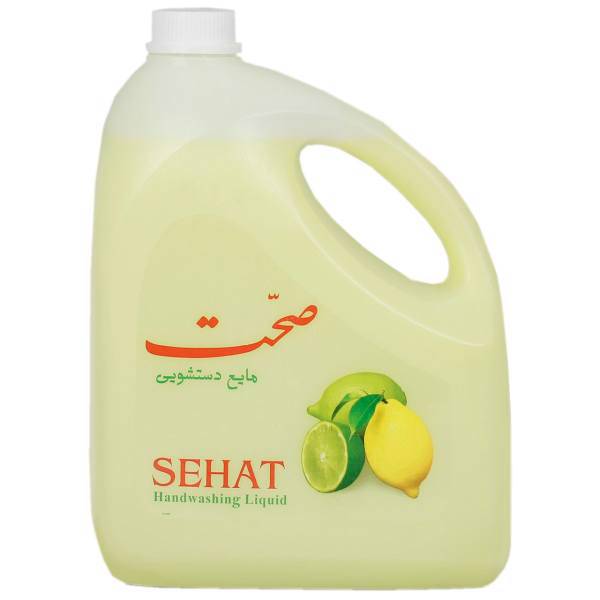مایع دستشویی صحت مدل Lemon مقدار 4000 گرم، Sehat Lemon Handwashing Liquid 4000g