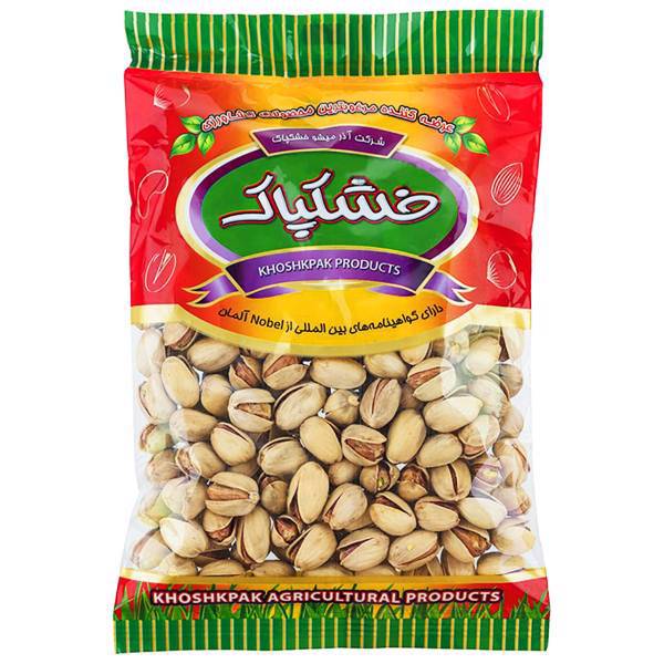 پسته خام خشکپاک مقدار 220 گرم، Khoshkpak Raw Pistachios 220gr