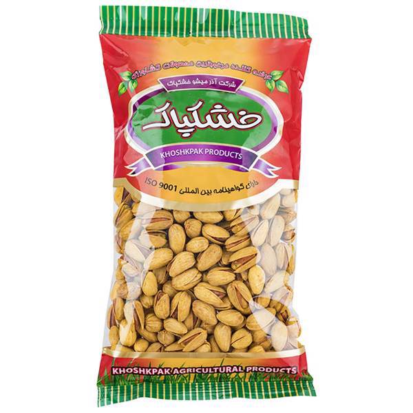 پسته شور خشکپاک مقدار 450 گرم، Khoshkpak Salted Pistachios 450gr