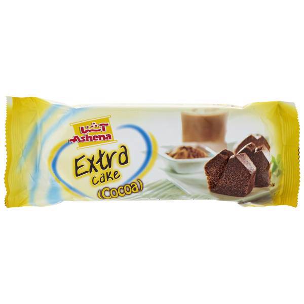 کیک ویژه کاکائویی آشنا مقدار 120 گرم، Ashena Cocoa Extra Cake 120gr