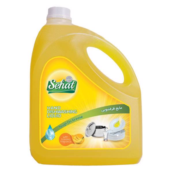 مایع ظرفشویی صحت مدل Banana مقدار 4000 گرم، Sehat Banana Dishwashing Liquid 4000g