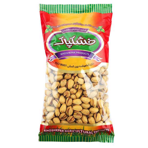 پسته شور خشکپاک مقدار 400 گرم، Khoshkpak Salted Pistachios 400gr