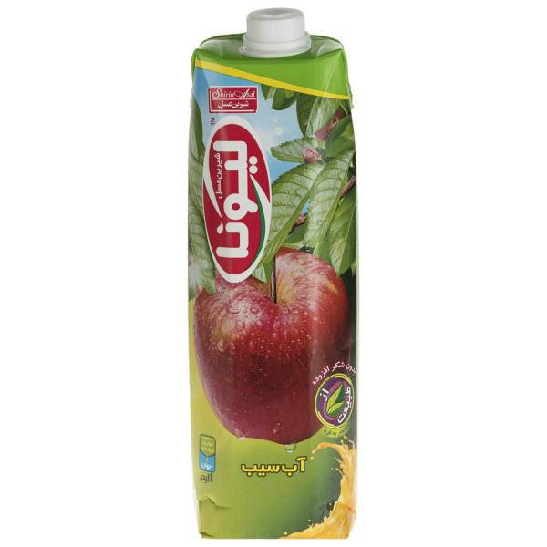 آب سیب لیونا حجم 1 لیتر، Liona Apple Juice 1lit