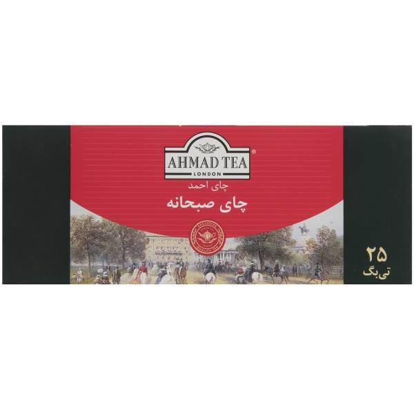 چای کیسه ای احمد مدل Breakfast بسته 25 عددی، Ahmad Breakfast Tea Bag Pack of 25