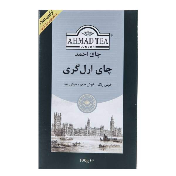 چای احمد مدل Earl Grey بسته 100 گرمی، Ahmad Earl Grey Tea 100 gr