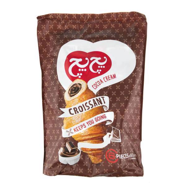 کروسان کاکائو پچ پچ مقدار 60 گرم بسته 6 عددی، Pech Pech Cocoa Croissant 60gr Pack of 6