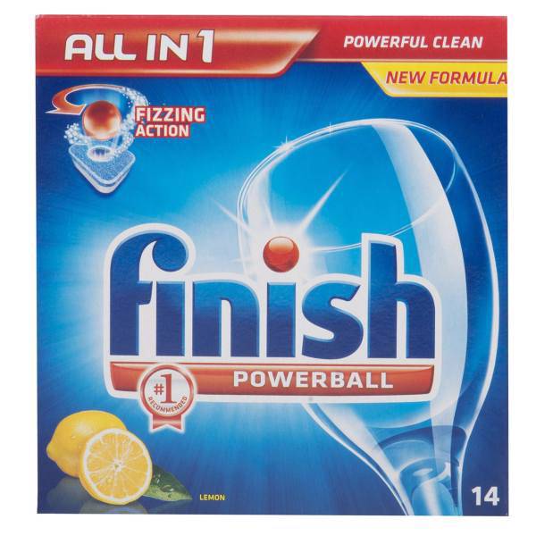 قرص ظرفشویی فینیش مدل All In 1 بسته 14 عددی، Finish All In 1 Dishwasher Tablets Pack Of 14