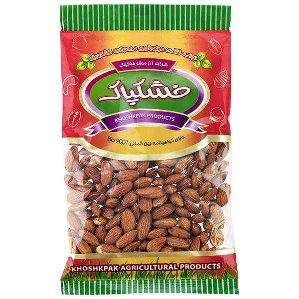 بادام شور خشکپاک مقدار 200 گرم، Khoshkpak Salt Almond 200gr