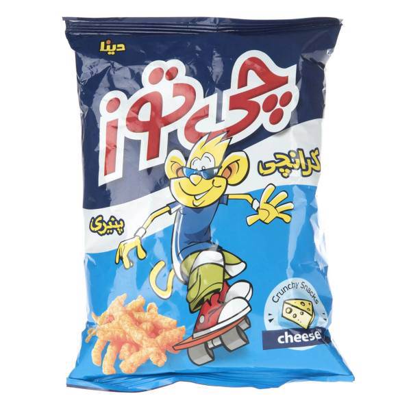 اسنک کرانچی پنیری چی توز مقدار 80 گرم، Cheetoz Cheese Crunchy Snacks 80gr