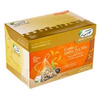 دمنوش گیاهی زیره چای سبز و سنا مهر گیاه بسته 14 عددی - Mehre Giah Cumin And Green Tea Mix Mixed Herbal Tea Pack of 14