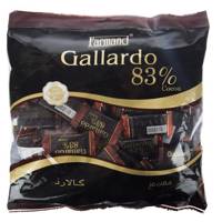 شکلات تلخ 83 درصد فرمند سری گالارد مقدار 330 گرم Farmand Gallardo 83 Percent Dark Chocolate 330gr