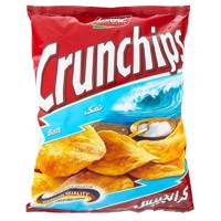 چیپس نمکی کرانچیپس مقدار 240 گرم Crunchips Salty Chips 240gr