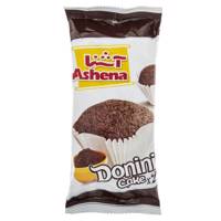 کیک دونینی دوقلو کاکائویی آشنا مقدار 60 گرم - Ashena Cocoa Twin Donini Cake 60gr