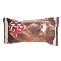 کیک دوقلو کاکائویی با مغز کرم وانیل پچ پچ مقدار 70 گرم Pech Pech Vanillia Filled Twin Cocoa Cake 70gr